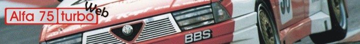 Alfa 75 turbo WEB - Registro Alfetta España